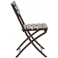 Scaun pliant GardenLine ZUM1015 (Brown) Thumb