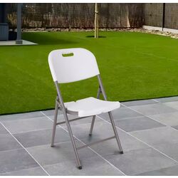 Scaun pliant GardenLine ZUM4765 (White/Grey)