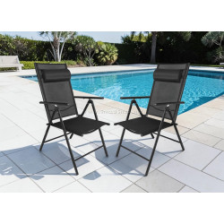 Set scaune pliabile Gardlov 27674 (Black)