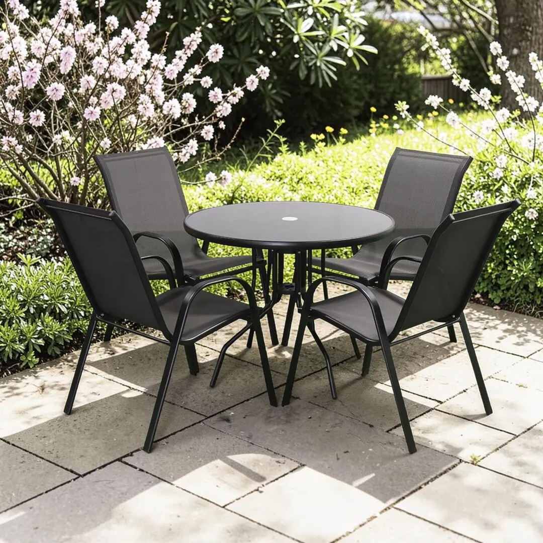 Комплект садовых стульев Gardlov 2756 (Black)