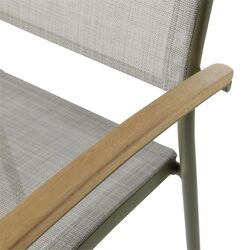 Scaun de grădină GoodHome Akoa (Green/Grey) Thumb