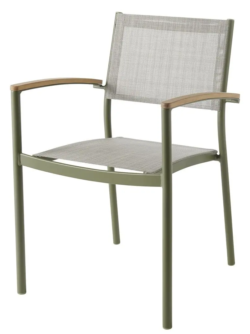 Scaun de grădină GoodHome Akoa (Green/Grey)