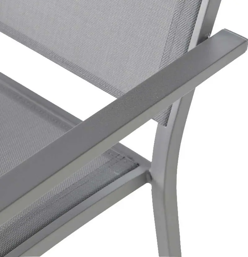 Scaun de gradina GoodHome Batz (Grey)