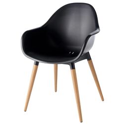 Scaun de gradina GoodHome Kiwee (Black)