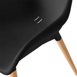 Scaun de gradina GoodHome Kiwee (Black) Thumb