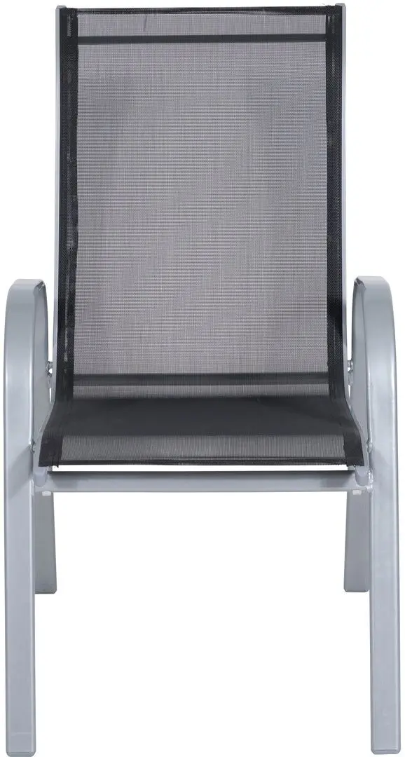 Садовый стул Greemotion Dublin 131601 (Black/Silver) - 2