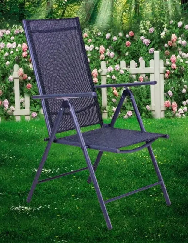 Scaun de gradina Green Bay Matera (Black)