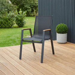 Scaun de gradina Halmar Hover (Anthracite)
