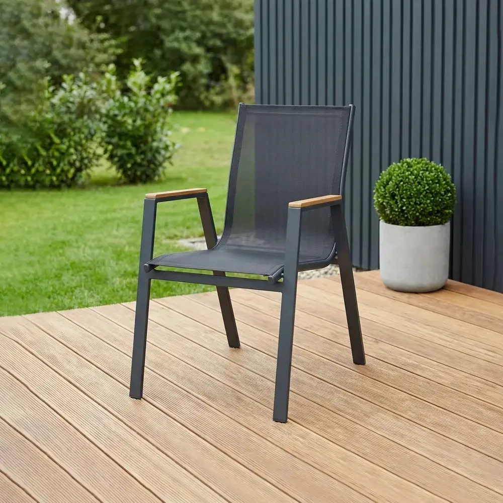 Scaun de gradina Halmar Hover (Anthracite)