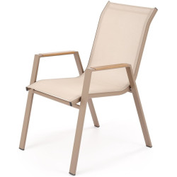 Scaun de gradina Halmar Hover (Beige/Cappucino) Thumb
