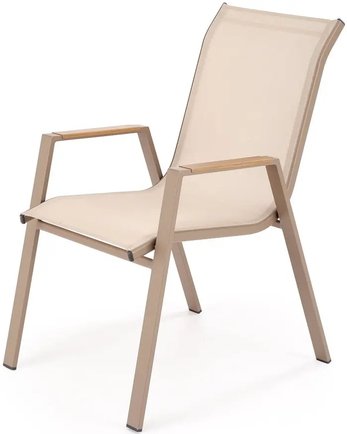 Scaun de gradina Halmar Hover (Beige/Cappucino) - 3