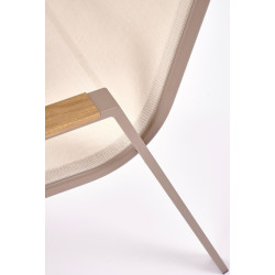 Scaun de gradina Halmar Hover (Beige/Cappucino) Thumb
