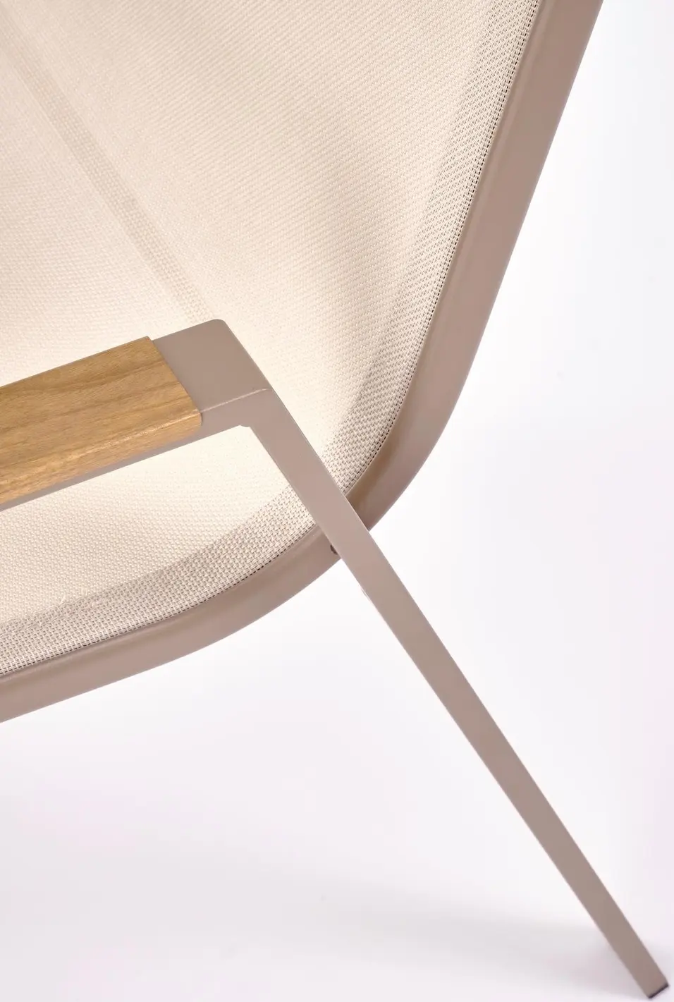 Scaun de gradina Halmar Hover (Beige/Cappucino) - 5
