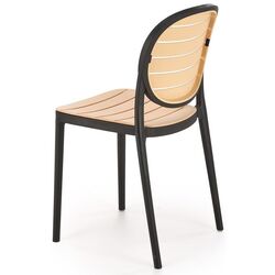 Scaun de gradina Halmar K529 (Black/Beige) Thumb