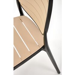 Scaun de gradina Halmar K529 (Black/Beige) Thumb