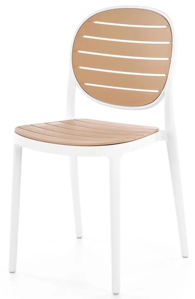 Scaun de gradina Halmar K529 (White/Beige)