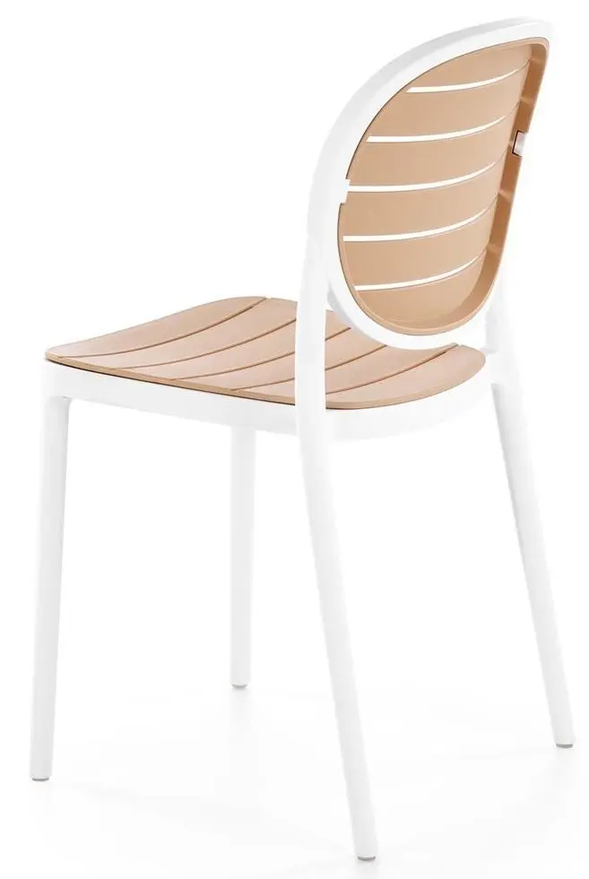Scaun de gradina Halmar K529 (White/Beige)