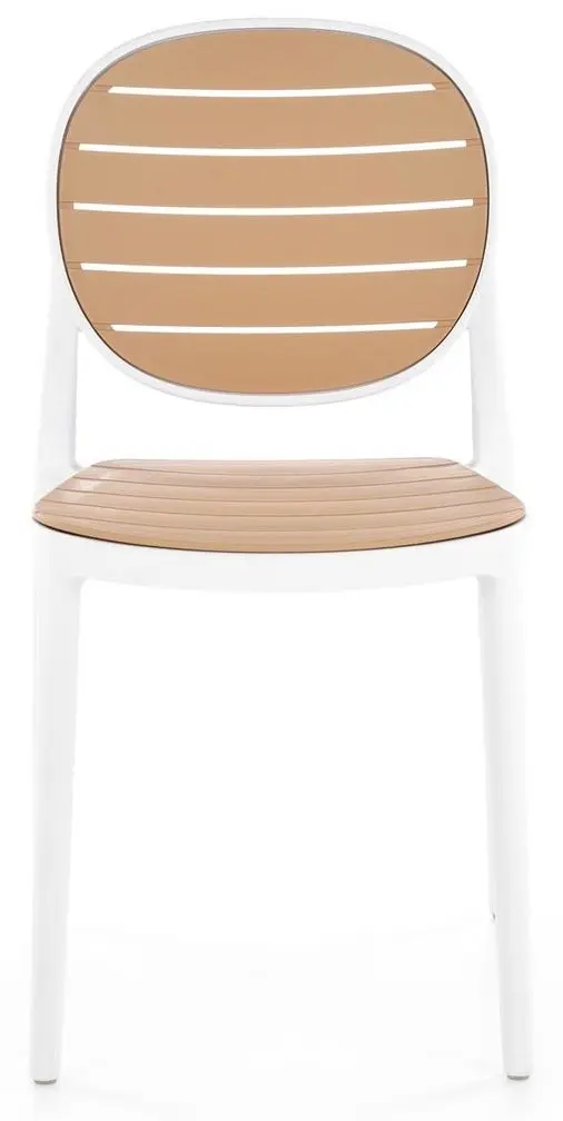 Scaun de gradina Halmar K529 (White/Beige)