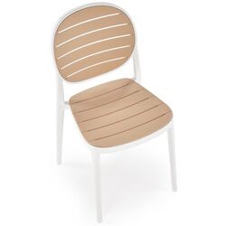 Scaun de gradina Halmar K529 (White/Beige) Thumb