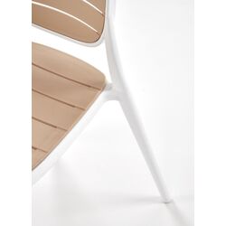 Scaun de gradina Halmar K529 (White/Beige) Thumb