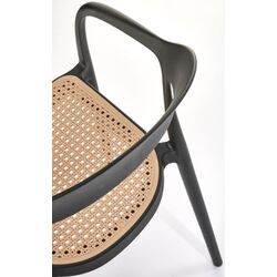 Scaun de gradina Halmar K530 (Black/Beige) Thumb