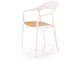 Scaun de gradina Halmar K530 (White/Beige)