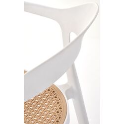 Scaun de gradina Halmar K530 (White/Beige) Thumb