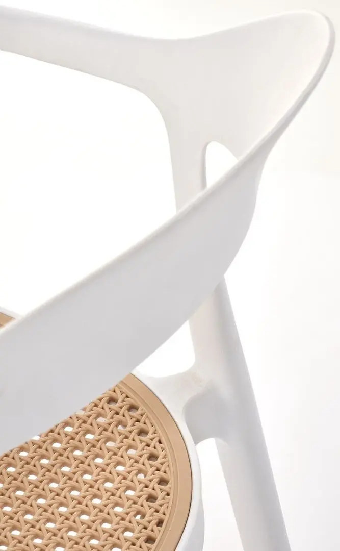 Scaun de gradina Halmar K530 (White/Beige)