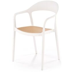 Scaun de gradina Halmar K530 (White/Beige) Thumb