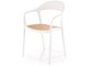 Scaun de gradina Halmar K530 (White/Beige)