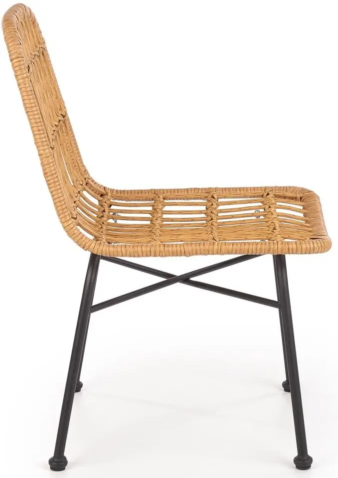 Scaun Halmar K401 (Black/Natural)