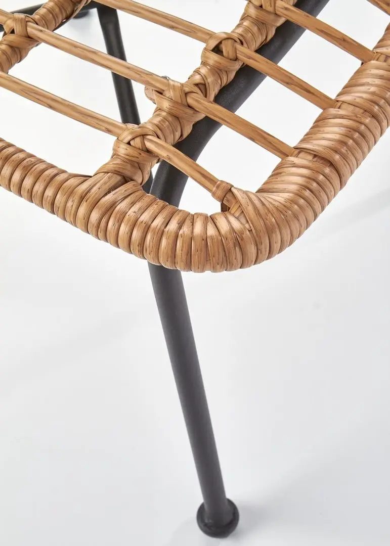 Scaun Halmar K401 (Black/Natural)