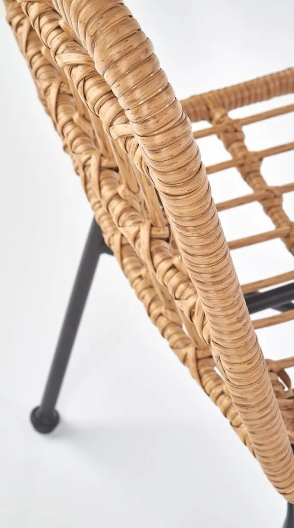 Scaun Halmar K401 (Black/Natural)