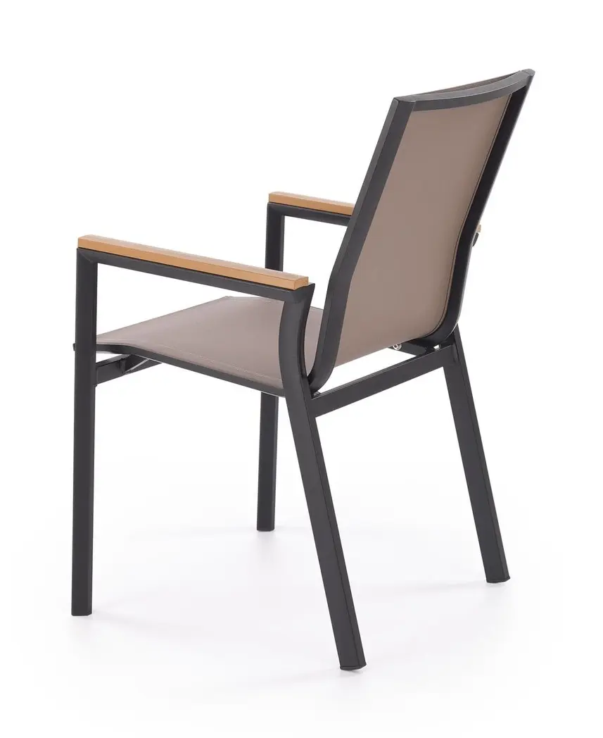 Scaun de gradina Halmar Fierro (Grey/Black)