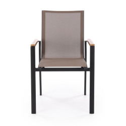 Scaun de gradina Halmar Fierro (Grey/Black) Thumb