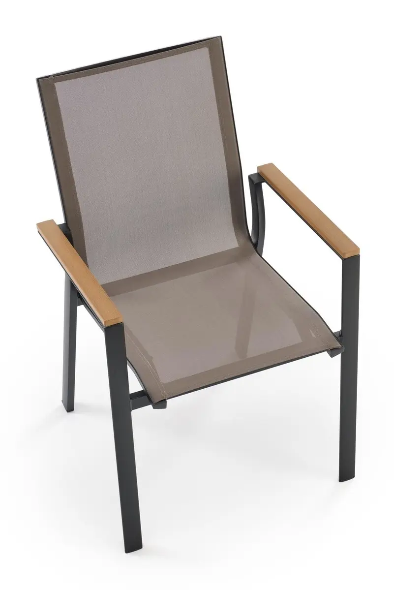 Scaun de gradina Halmar Fierro (Grey/Black)