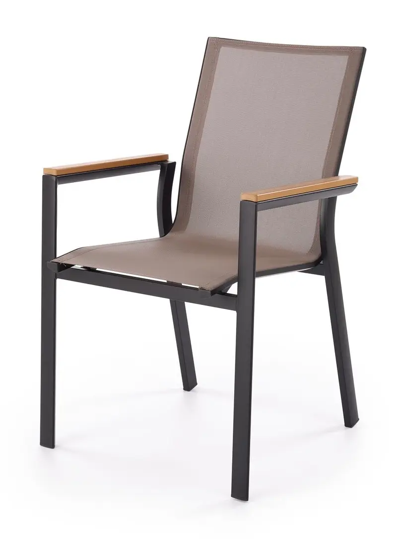 Scaun de gradina Halmar Fierro (Grey/Black)