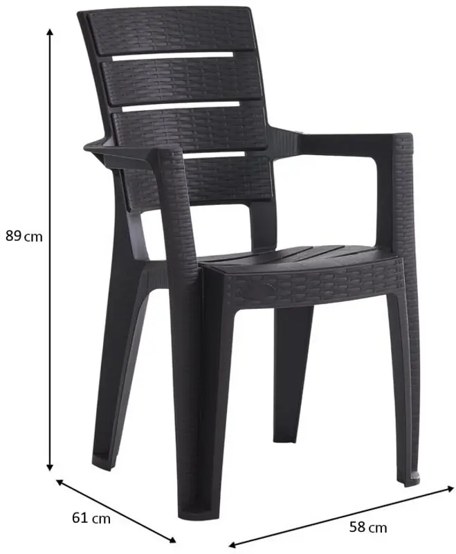 Scaun Heniver Ayder (Anthracite) - 2