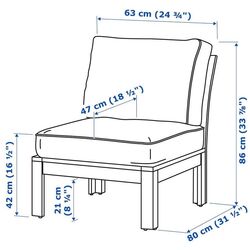 Fotolui Ikea Applaro 80x86x63 (Maro/Jarpon/Duvholmen Alb) Thumb