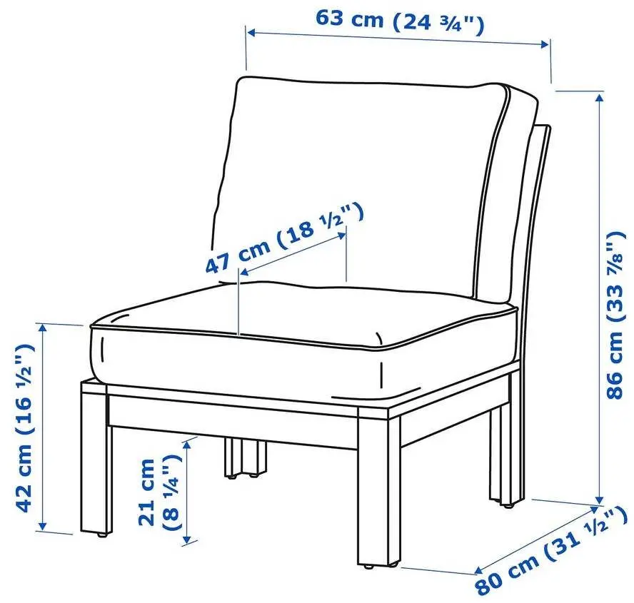 Fotolui Ikea Applaro 80x86x63 (Maro/Jarpon/Duvholmen Alb) - 2