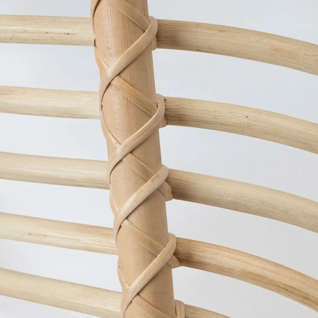 Fotoliu Ikea Buskbo/Djupvik (Ratan/Alb)