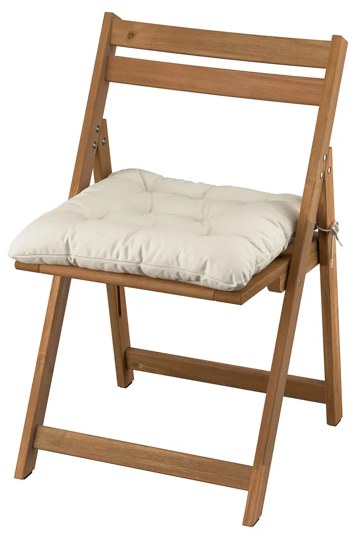 Scaun de gradina cu perna Ikea Nammaro/Kuddarna (Maro deschis)