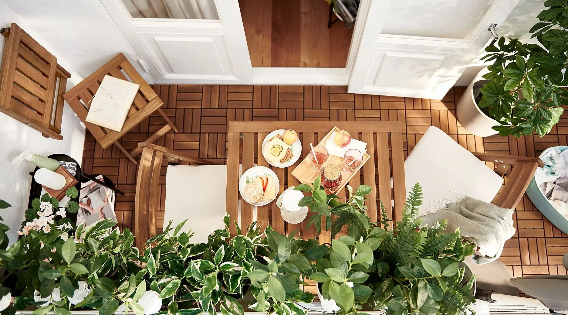 Scaun pliabil Ikea Nammaro (Maro Deschis Vopsit)