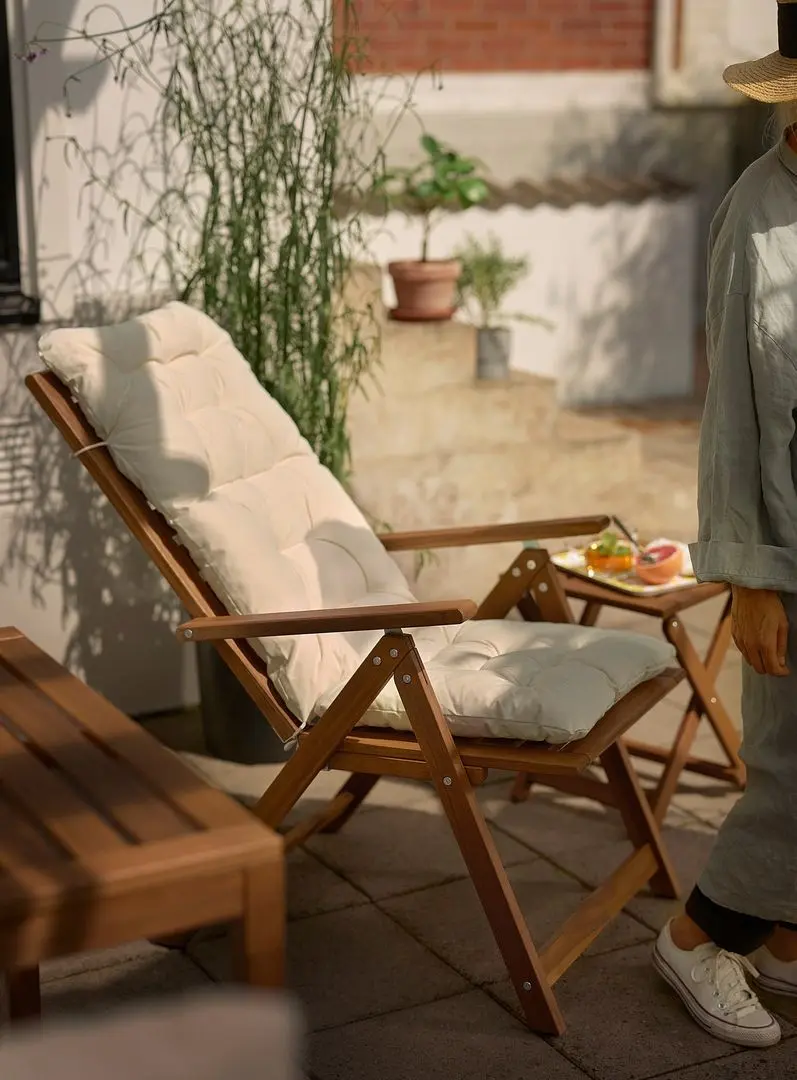 Scaun pliabil Ikea Nammaro (Maro Deschis Vopsit)