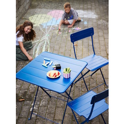 Складной стул Ikea Sundso (Темно-синий) Thumb