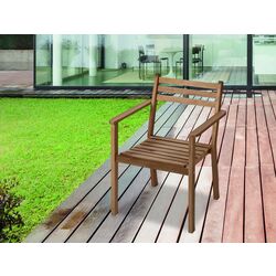 Scaun Ikea Askholmen cu brate (Maro Inchis)