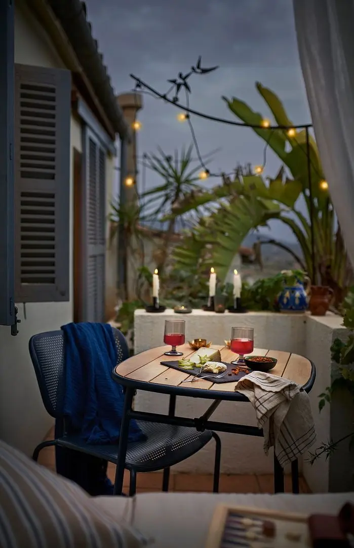 Scaun Ikea Duvskar (Negru-Albastru) - 2