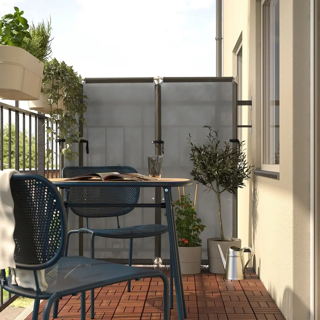 Scaun Ikea Duvskar (Negru-Albastru) - 4