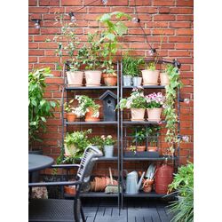 Scaun Ikea Lacko cu brate (Gri Inchis) Thumb