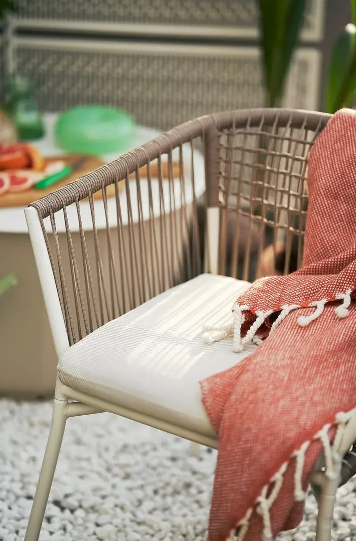 Стул Ikea Segeron (Белый/Бежевый)